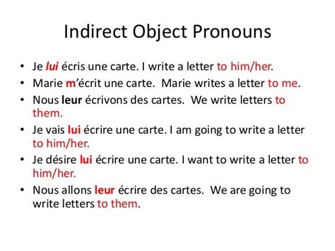 Better French Direct Indirect Object Pronouns