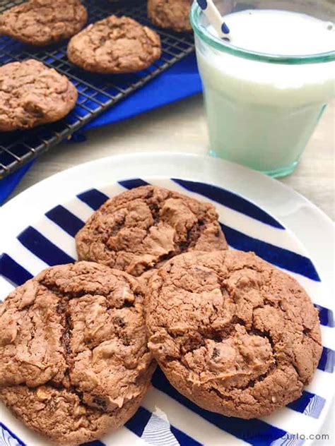 OREO Chocolate Cake Mix Cookies and Cream Cookies