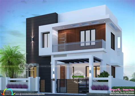 1500 Sq Ft 3 Bedroom Modern Home Plan Kerala Home Design And Floor