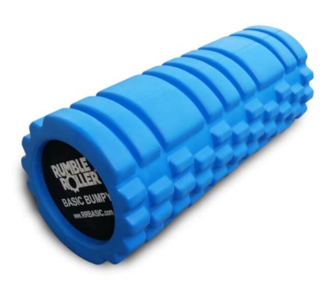 Rumble Roller Rumbleroller Muscle Deep Tissue Massage Foam Roller Blue 31 X 6 Ebay