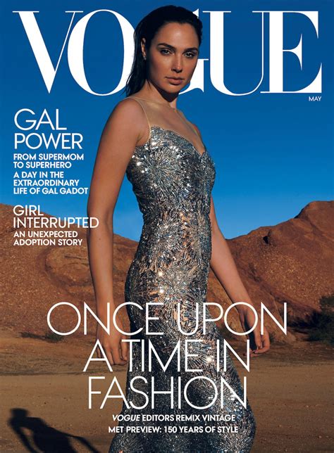 Gal Gadot In Vogue Magazine May 2020 Hawtcelebs