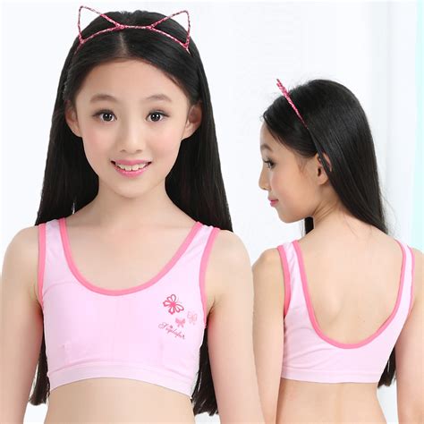 Girls Underwear Female Students Developmental Pure Cotton Vest 13 Girls