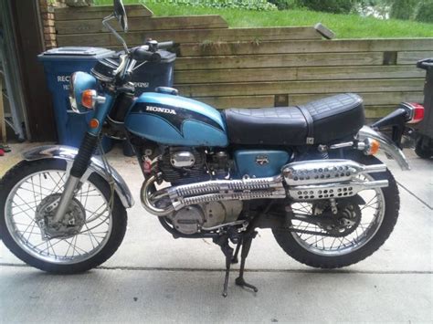 Walk around after completion of this 4 month shed build project. Buy Original 1971 Honda CL 350 Scrambler Great on 2040-motos