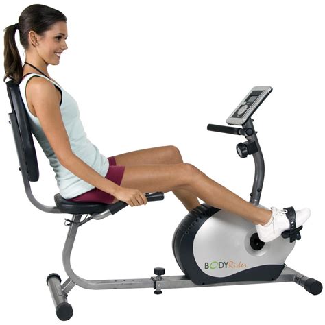 Black and silver body champ brb852 is a recumbent exercise bike with magnetic resistance, which is especially recommended for those that don't have a lot of time to get to the gym so they can use it before or after work, whenever they want, without having to get out of their homes. Body Champ Body Rider Magnetic Recumbent Bike BRB1270 ...