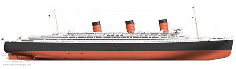Queen Mary — Oceanliner Designs And Illustration