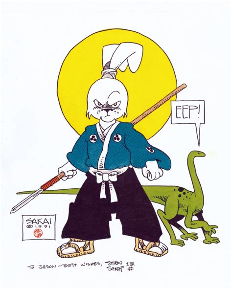 Stan Sakai 1991 Usagi Yojimbo Art