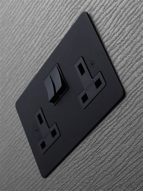 Designer Electrical Wiring Accessories From Focus Sb In 2021 Black