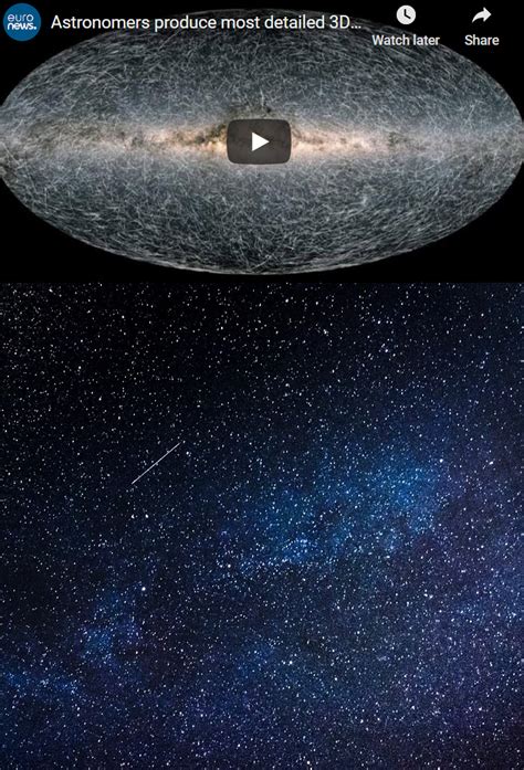 The First Accurate 3d Map Of The Milky Way Has Been Unveiled By The