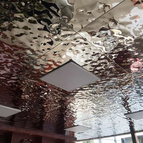 Decorative Stainless Steel Ceiling Panel Hammered Stainless Steel Sheet