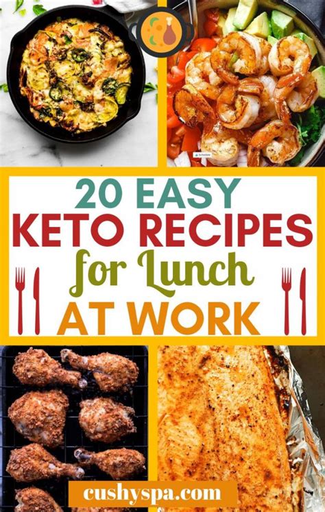 20 Easy Keto Lunch Ideas For Work You Have To Try Cushy Spa