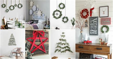Christmas wall decor help in the organization of things, they are also key in making your space cozier as well as adding exquisite contrast and pattern. Easy Christmas Wall Decor Ideas That You Will Love