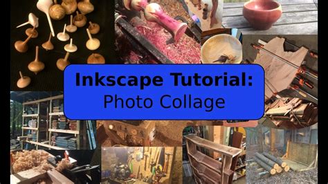 Inkscape Tutorial Simple Photo Collage Youtube