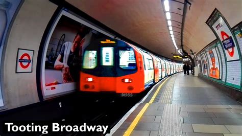 Tooting Broadway Northern Line London Underground 1995 Tube Stock