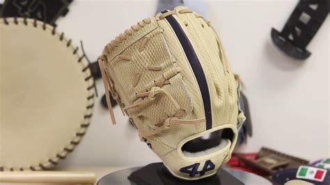 44 Pro Custom Baseball Glove Signature Series Blonde Snakeskin James