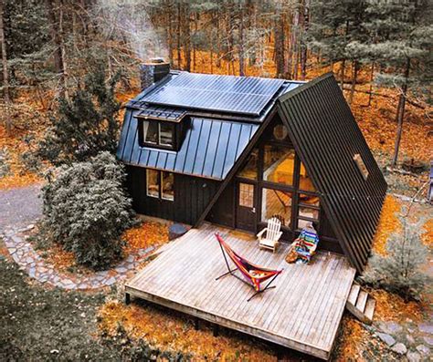 Charming Off Grid A Frame Cabin In The Catskills Off Grid World
