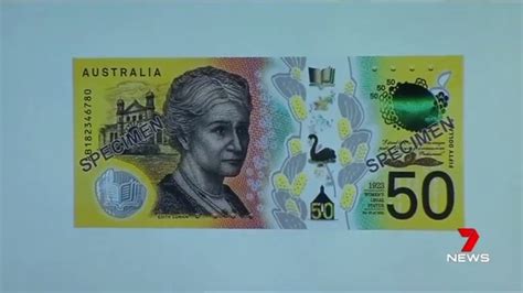 Australias New 50 Note Released Hidden Features Security