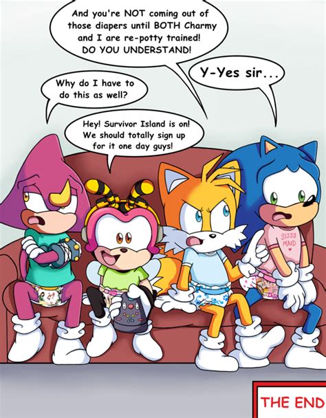 Tails From Sonic In A Diaper Baby