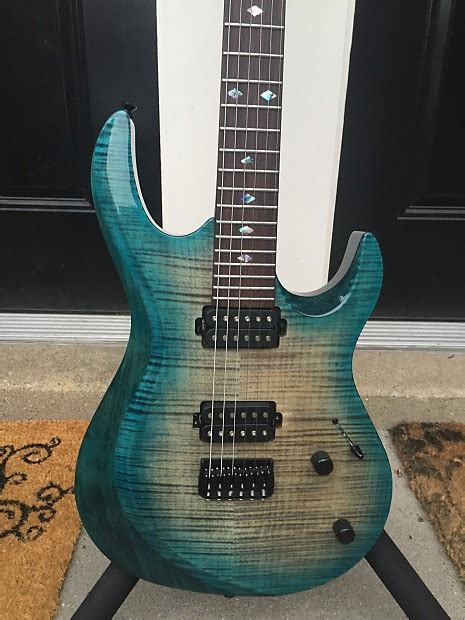 Kiesel Aries A6h Translucent Aquaburst Reverb