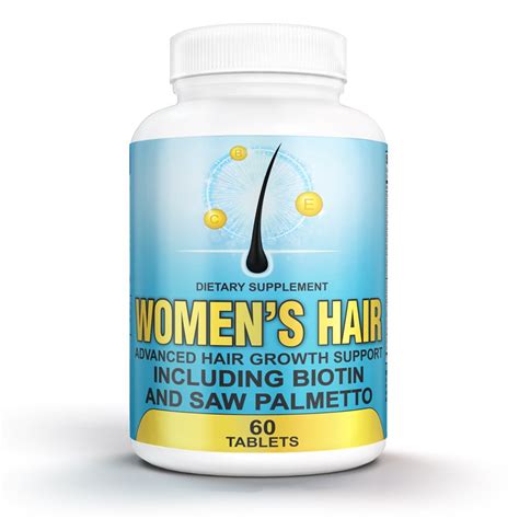 Hair Growth Vitamins With Saw Palmetto For Women Dht Blocker Anti Hair