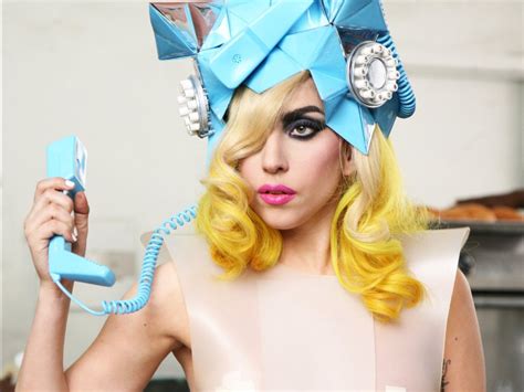 Telephone On The Set Untagged Lady Gaga Wallpaper 36744836 Fanpop
