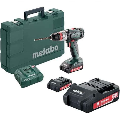 Metabo Cordless Drills Battery Voltage 18 Battery Chemistry Lithium