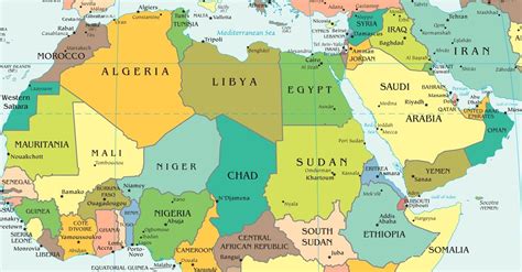 Research Resources Model Arab League Arab Countries Map 1200 X 627