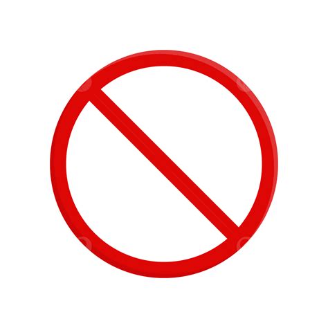 Prohibition Sign Transparent Prohibition Symbol Prohibition Sign No