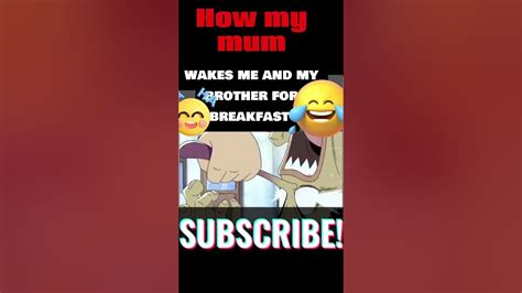 How My Mum Wakes Me And My Brother 😂 Youtube