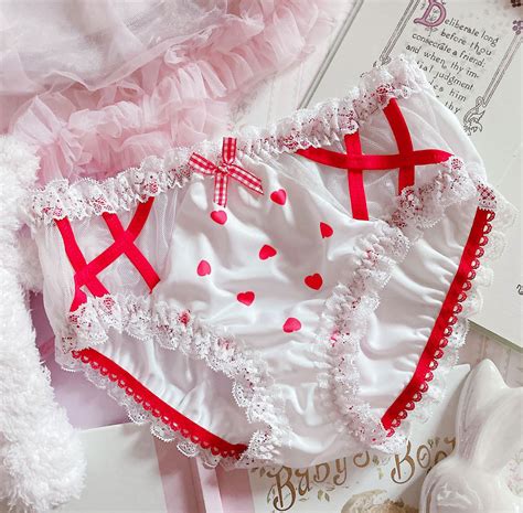 Cute Strawberry Print Panties Abdl Diapers