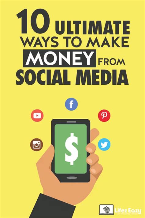 How To Make Money From Social Media 10 Ultimate Ways Lifez Eazy