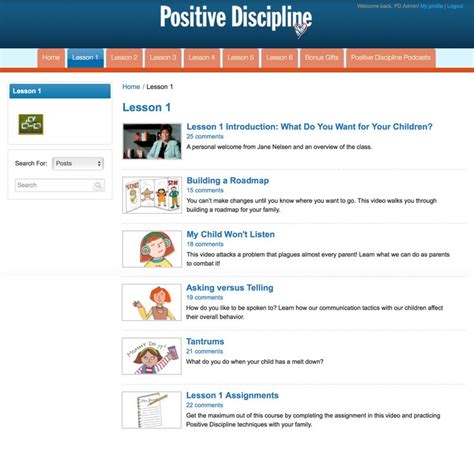 Positive Discipline Online Parenting Class Positive
