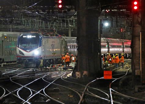 Amtrak Plans More Track Work And Less Pain At Penn Station The New