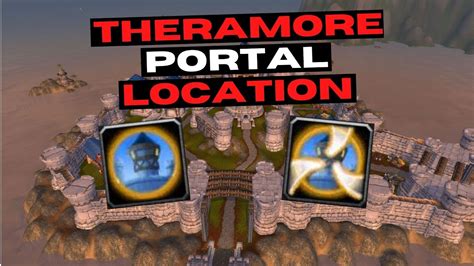 How To Get The Theramore Mage Portal Classic Wow Tbc Youtube
