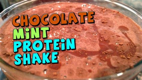 What foods have them, and how can we cook with them and incorporate them into our everyday diet? Chocolate Mint PROTEIN Shake Recipe (Healthy/Low Fat ...