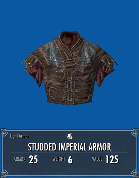 Studded Imperial Armor Legacy Of The Dragonborn Fandom