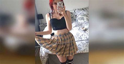 Teen Poses For A Selfie When She Lifts Up Her Skirt To Reveal This