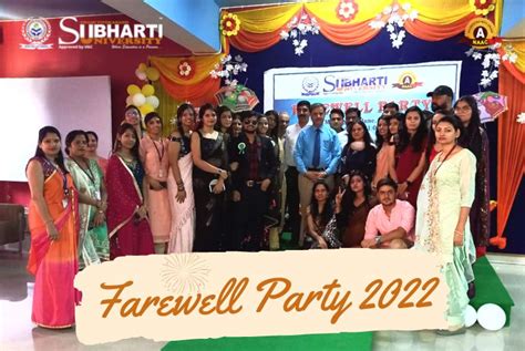 Farewell Party 2022 Subharti University News