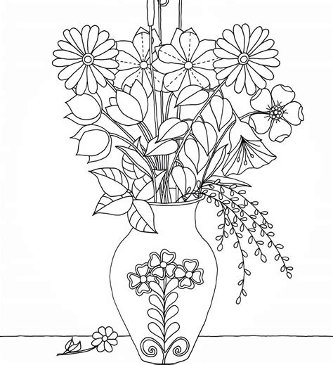 Honoring The Art Of ‘still Life Painting Coloring Books Flower
