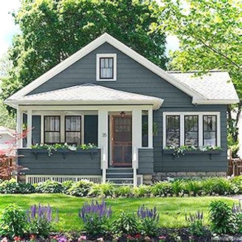 60 Beautiful Small Cottage House Exterior Ideas House Paint Exterior