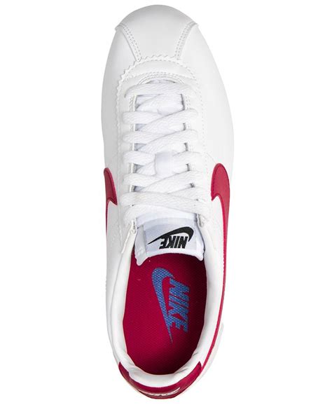 Nike Womens Classic Cortez Leather Casual Sneakers From Finish Line