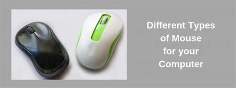 14 Different Types Of Mouse For Your Computer Tech 21 Century