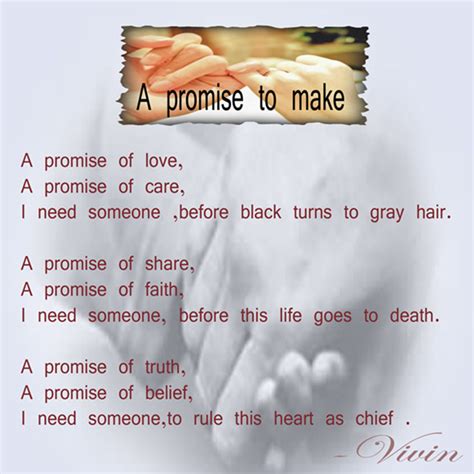 Promise Poems