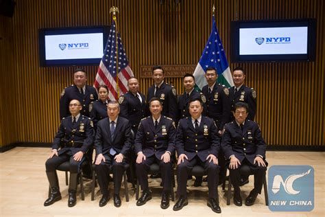 nypd sees significant rise in number of asian american officers xinhua english news cn