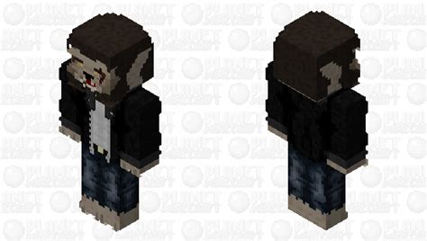 Wolfman Leather Jacket And Blue Jeans Minecraft Skin