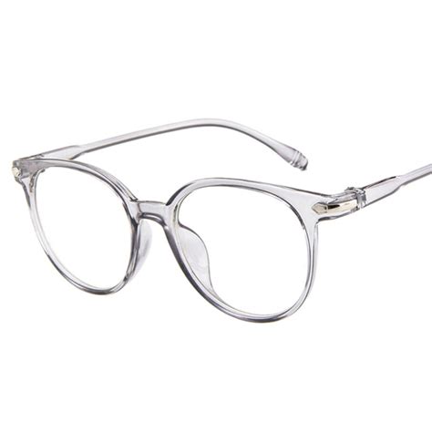 women s stylish glasses oval candy color non prescription eyeglasses clear lens eyewea