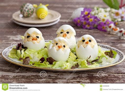 If you are looking for christmas eve or general christmas party recipes you are in the right place. Egg Fun Appetizers For Kids Stock Photo - Image of cute, chick: 40338326