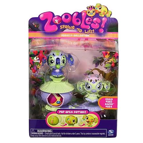 Zoobles Twobles Mini Figures Set Entertainment Earth