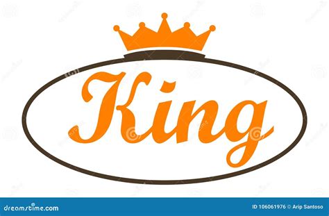 Letter King Modern Logo Stock Vector Illustration Of Association