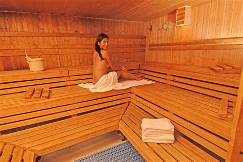 Nude Girl Fitnes Sauna