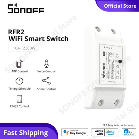 Sonoff Rfr2 Wifi Smart Switch Rf Remote Control Module App Control